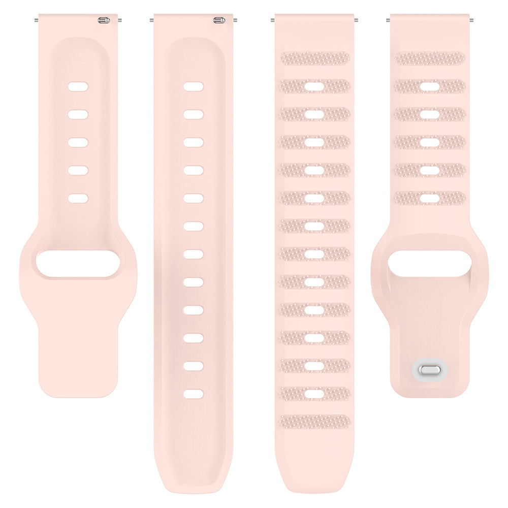 Каишка Techsuit W050 за Samsung Galaxy Watch / Huawei Watch Series, 20mm, Розова