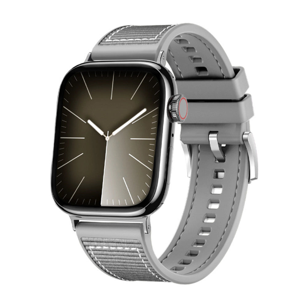 Каишка Techsuit W051 за Apple Watch 42mm / 41mm / 40mm / 38mm Series, Сивa