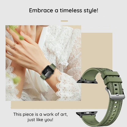 Каишка Techsuit W051 за Apple Watch 42mm / 41mm / 40mm / 38mm Series, Сивa