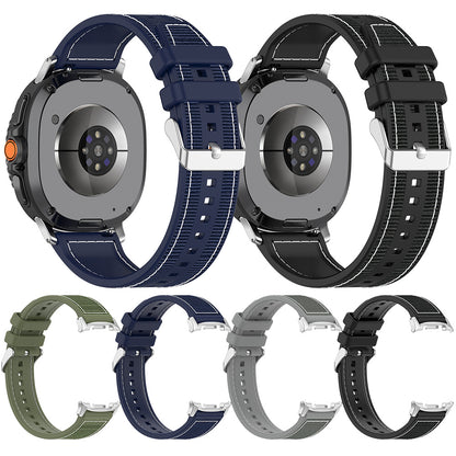 Каишка Techsuit W051 за Samsung Galaxy Watch 8 Classic / Watch8 44mm / Watch 8 40mm, Зелена