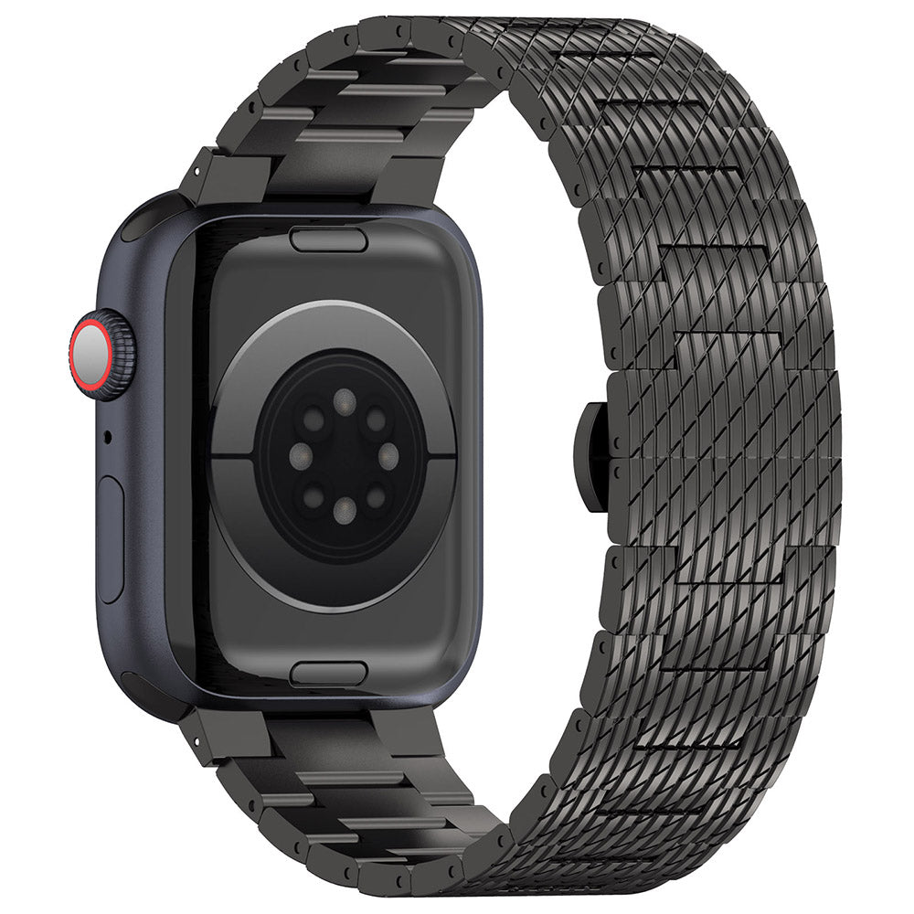 Techsuit W052 Strap for Apple Watch 42mm / 41mm / 40mm / 38mm Series, Black