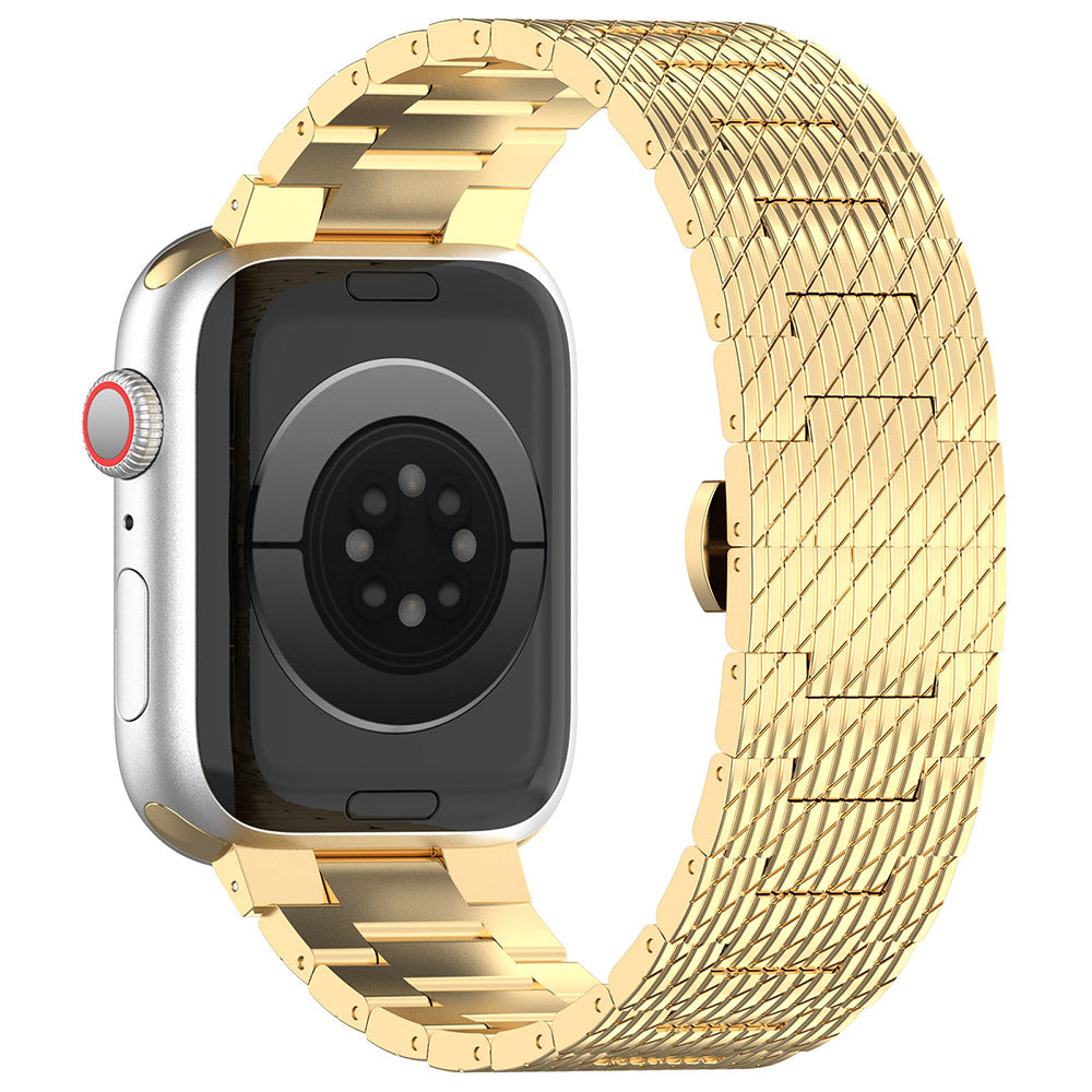 Каишка Techsuit W052 за Apple Watch 49mm / 46mm / 45mm / 44mm / 42mm Series, Златиста