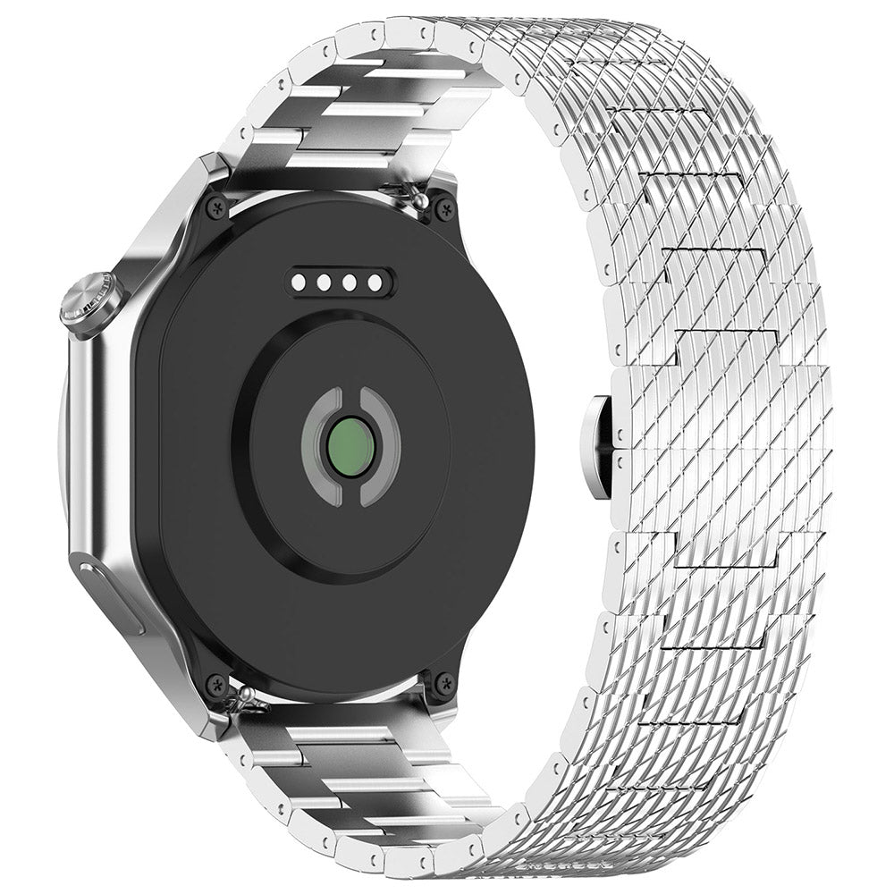 Каишка Techsuit W052 за Huawei Watch / Xiaomi Watch Series, 22mm, Сребриста