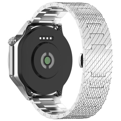 Каишка Techsuit W052 за Samsung Galaxy Watch / Huawei Watch Series, 20mm, Сребриста