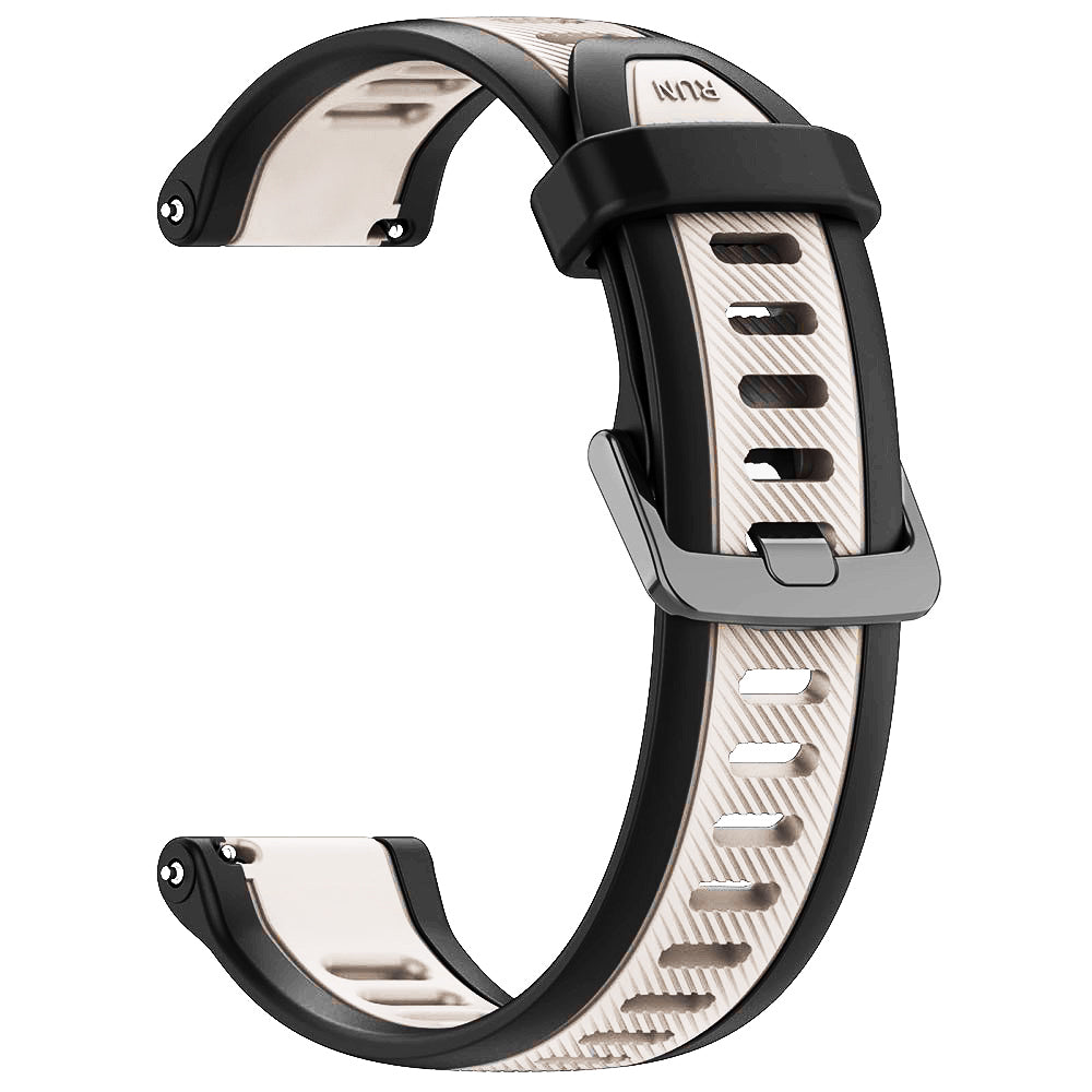 Каишка Techsuit W053 за Huawei Watch / Garmin Watch Series, 18mm, Бежов