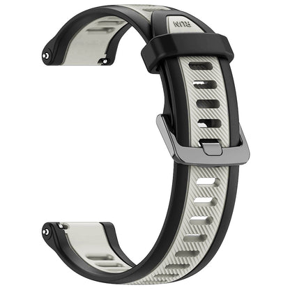 Каишка Techsuit W053 за Huawei Watch / Xiaomi Watch Series, 22mm, Сивa