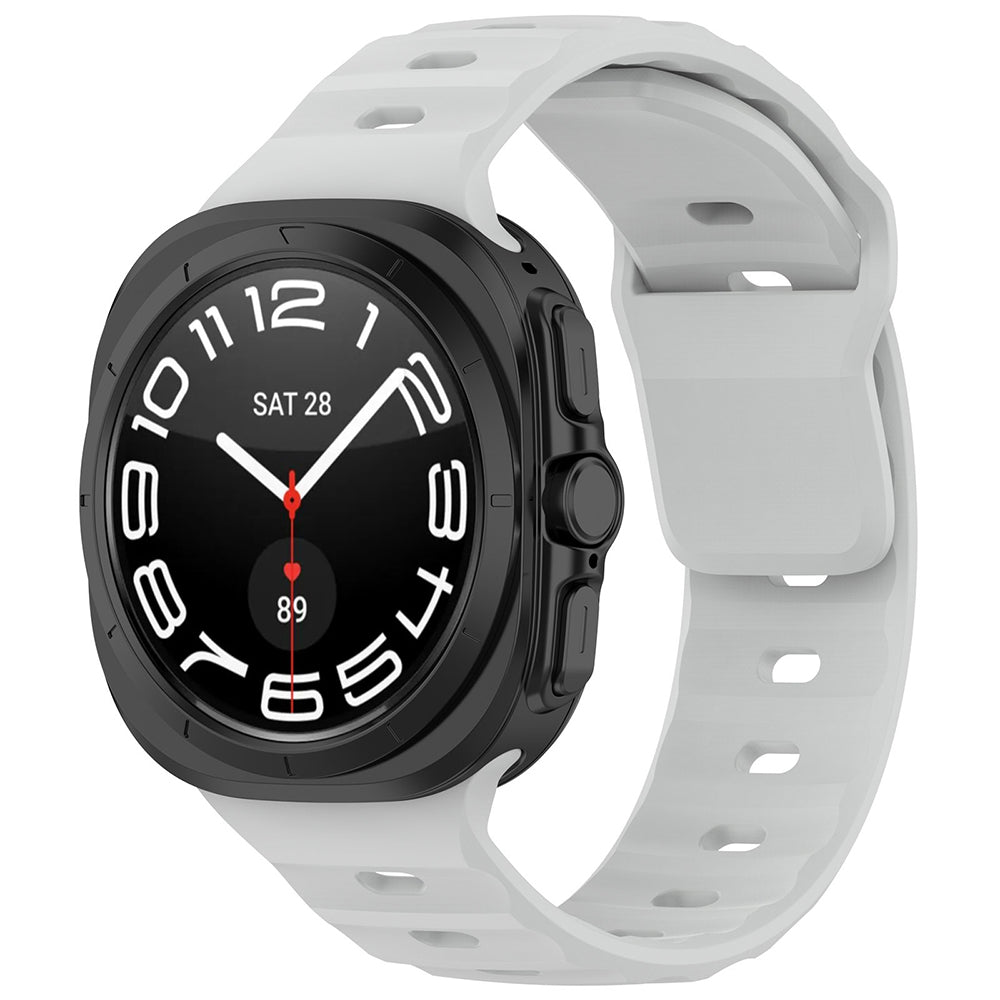 Каишка Techsuit W055 за Samsung Galaxy Watch Ultra, Сивa
