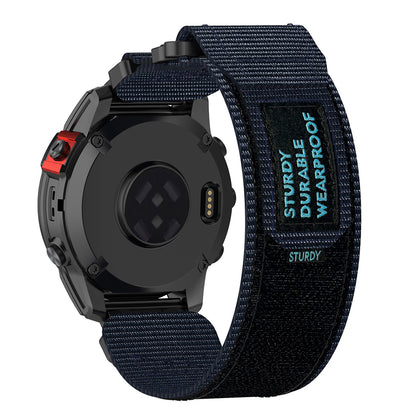 Каишка Techsuit W057 за Garmin Instinct / Approach / Fenix Watch Series, 20mm, Тъмносиня