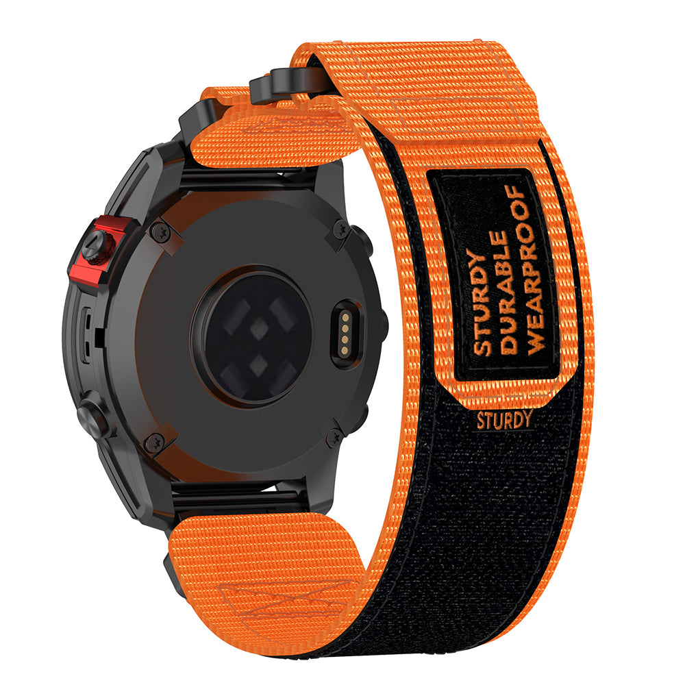 Каишка Techsuit W057 за Garmin Watch Fenix / Forerunner Series, 22mm, Оранжева