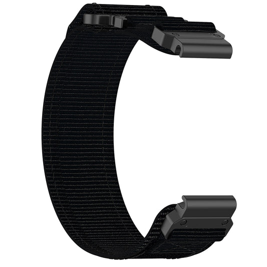 Techsuit W057 Strap for Garmin Watch Fenix Series, 26mm, Black
