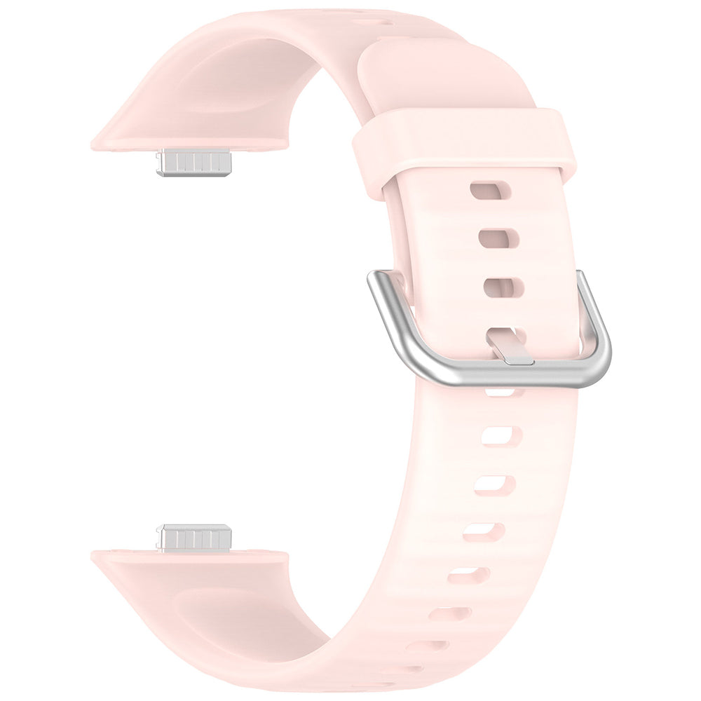 Каишка Techsuit W061 за Huawei Watch Fit 5 Pro / Fit 5 / Fit 4 Pro / Fit 4 / Fit 3, Розова