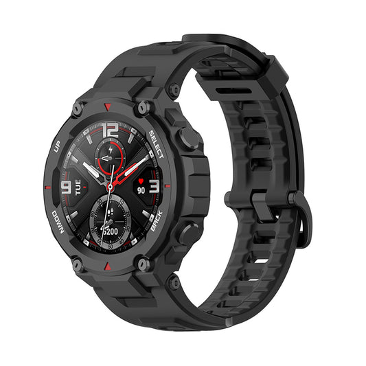 Колан Techsuit W067 за Amazfit T-Rex Pro / T-Rex, Черен