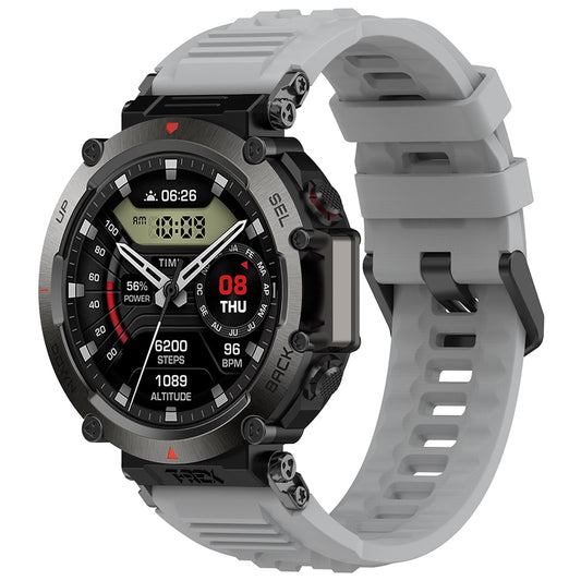 Каишка Techsuit W067 за Amazfit T-Rex Ultra, Сивa
