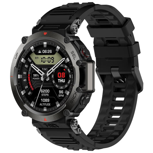 Каишка Techsuit W067 за Amazfit T-Rex Ultra, Черна