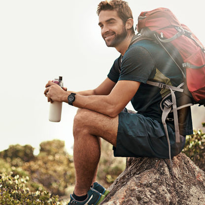 Каишка Techsuit W068 за Samsung Galaxy Watch Ultra, Черно-оранжева