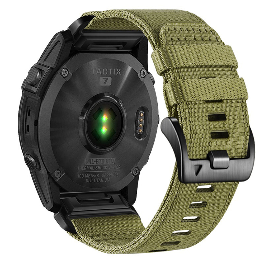 Каишка Techsuit W070 за Garmin Instinct / Approach / Fenix Watch Series, 20mm, Зелена