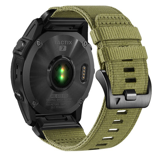 Каишка Techsuit W070 за Garmin Instinct / Approach / Fenix Watch Series, 20mm, Зелена