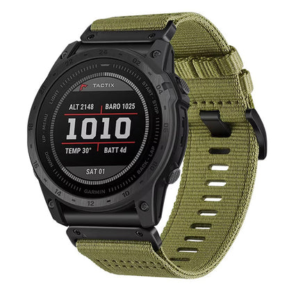 Каишка Techsuit W070 за Garmin Watch Fenix Series, 26mm, Зелена