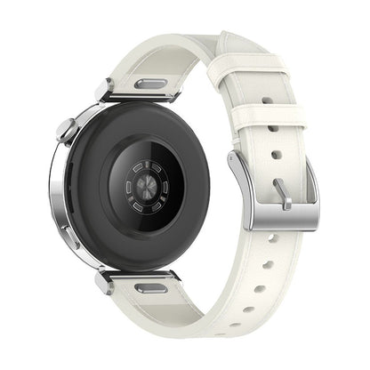 Каишка Techsuit W073 за Huawei Watch / Garmin Watch Series, 18mm, Бяла