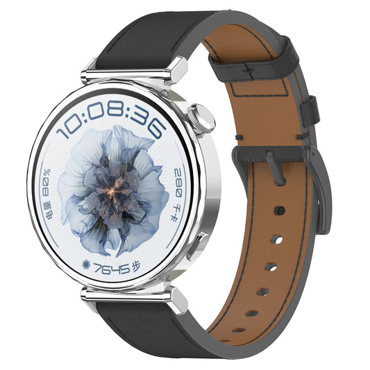 Каишка Techsuit W073 за Huawei Watch / Garmin Watch Series, 18mm, Черна