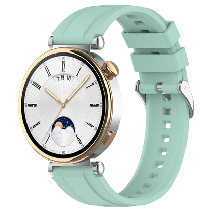 Каишка Techsuit W075 за Huawei Watch / Garmin Watch Series, 18mm, Зелена