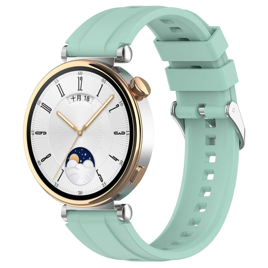 Каишка Techsuit W075 за Huawei Watch / Garmin Watch Series, 18mm, Зелена