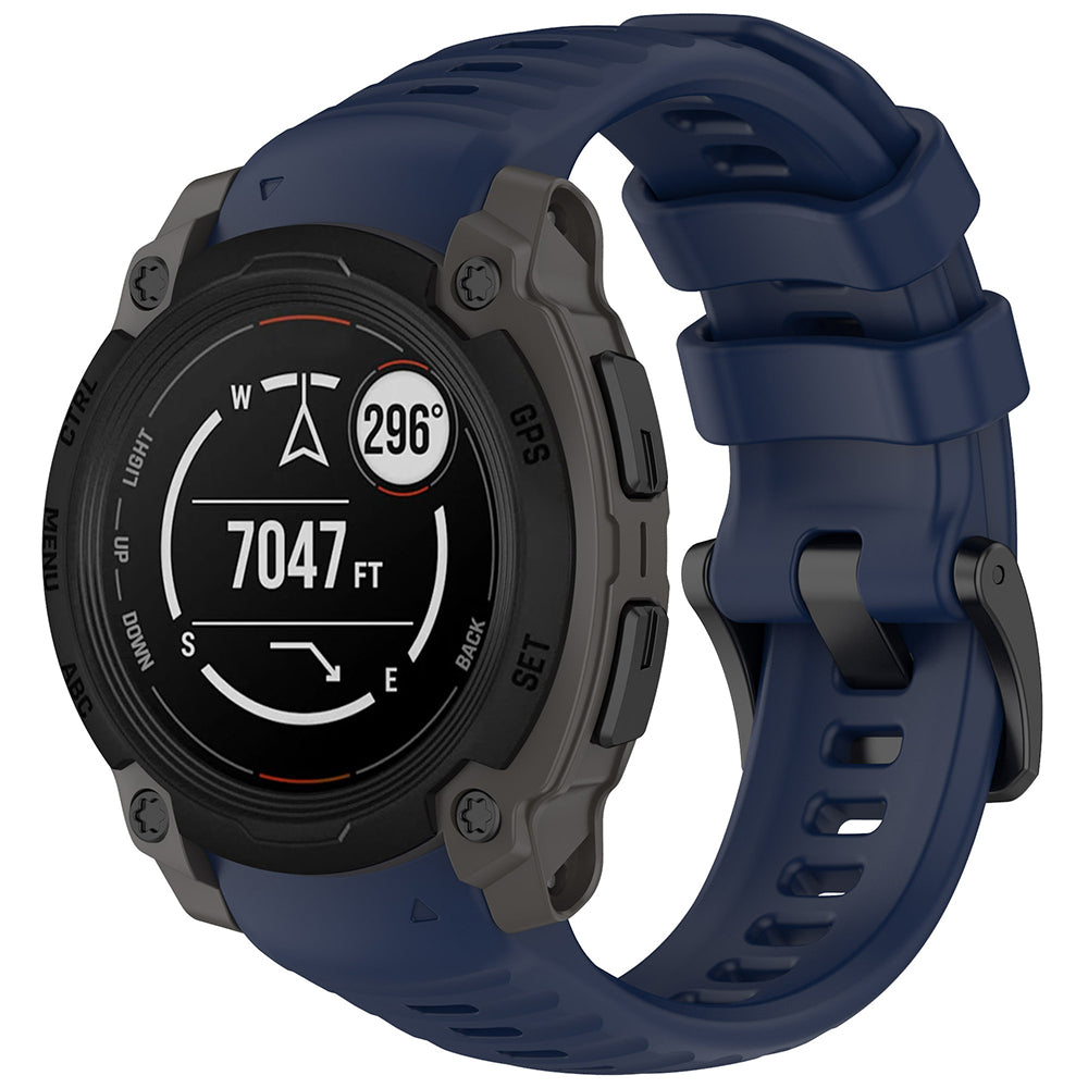 Каишка Techsuit W076 за Garmin Instinct E 40mm, Тъмносиня