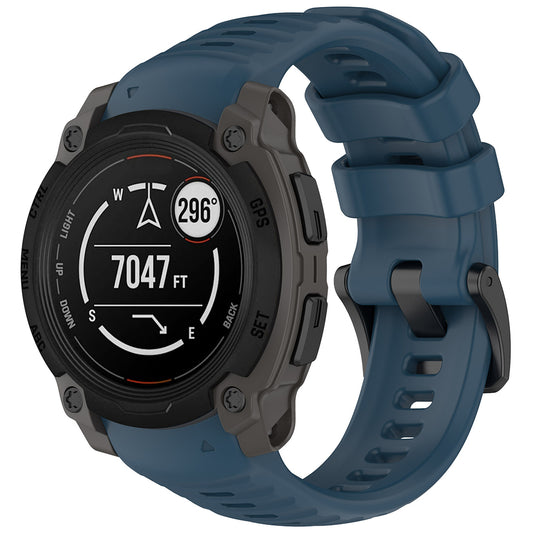 Колан Techsuit W076 за Garmin Instinct E 40mm, Тъмносин