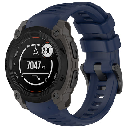 Каишка Techsuit W076 за Garmin Instinct E 45mm, Тъмносиня
