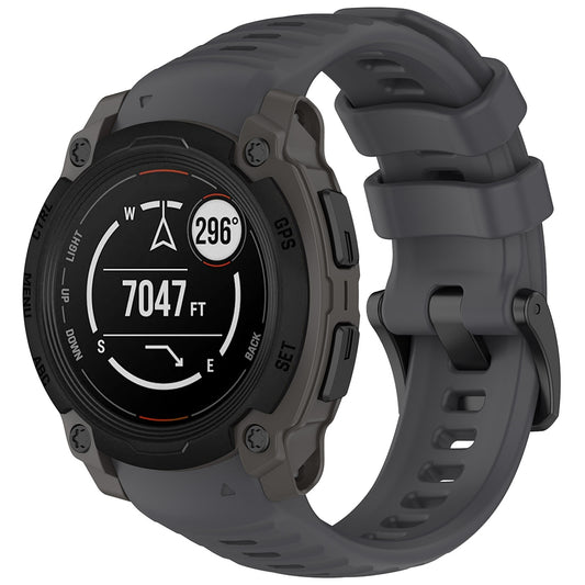Колан Techsuit W076 за Garmin Instinct E 45mm, Сив