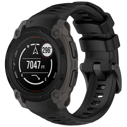 Колан Techsuit W076 за Garmin Instinct E 45mm, Черен