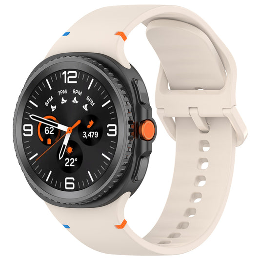 Каишка Techsuit W079 за Samsung Galaxy Watch 8 Classic / Watch8 44mm / Watch 8 40mm, Бежова
