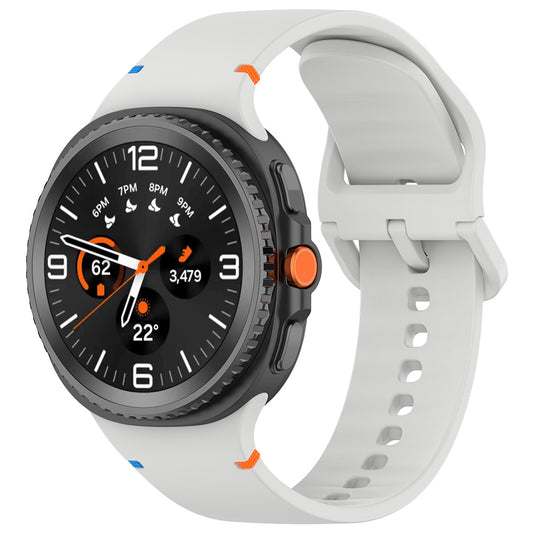 Каишка Techsuit W079 за Samsung Galaxy Watch 8 Classic / Watch8 44mm / Watch 8 40mm, Сивa
