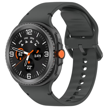 Каишка Techsuit W079 за Samsung Galaxy Watch 8 Classic / Watch8 44mm / Watch 8 40mm, Черен Графит