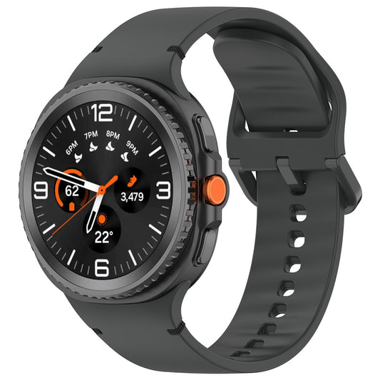 Каишка Techsuit W079 за Samsung Galaxy Watch 8 Classic / Watch8 44mm / Watch 8 40mm, Черен Графит