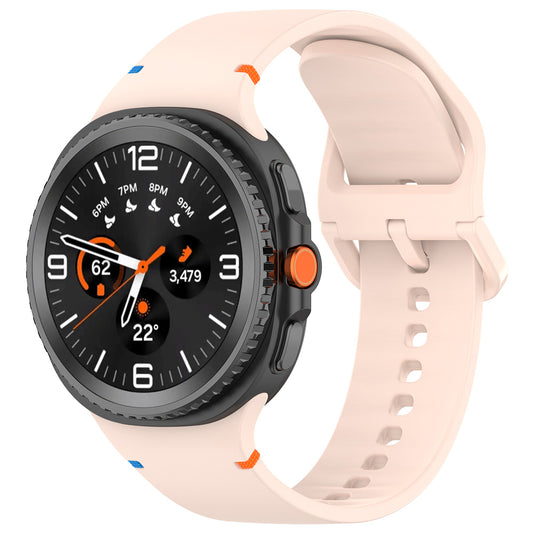 Каишка Techsuit W079 за Samsung Galaxy Watch 8 Classic / Watch8 44mm / Watch 8 40mm, Розова