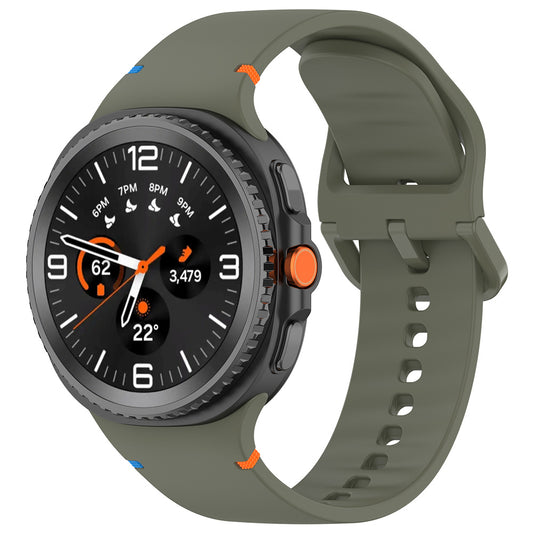 Каишка Techsuit W079 за Samsung Galaxy Watch 8 Classic / Watch8 44mm / Watch 8 40mm, Зелена