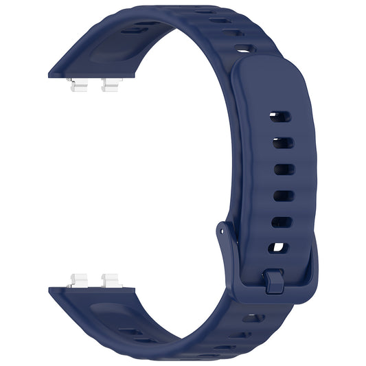 Каишка Techsuit W082 за Huawei Band 11 / 11 Pro, Тъмносиня