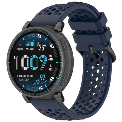 Каишка Techsuit W083 за Amazfit Watch / Samsung Watch Series, 22mm, Тъмносиня
