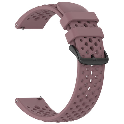 Каишка Techsuit W083 за Amazfit Watch / Samsung Watch Series, 22mm, Лилав