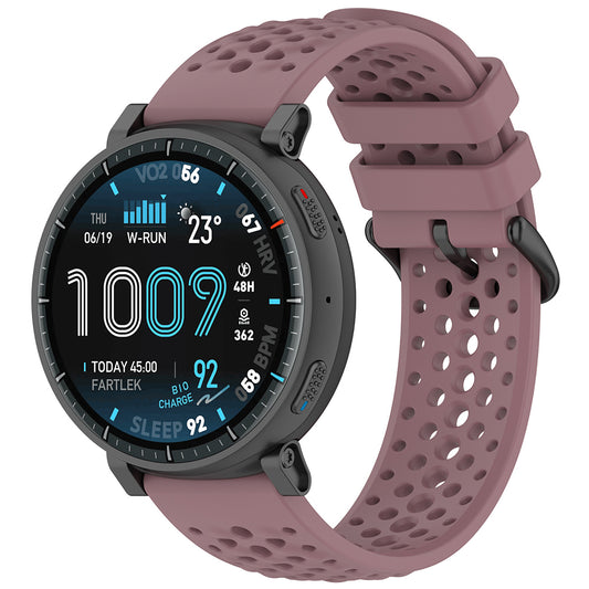 Каишка Techsuit W083 за Amazfit Watch / Samsung Watch Series, 22mm, Лилав