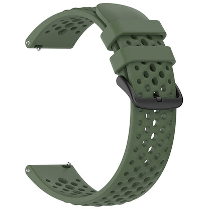 Каишка Techsuit W083 за Amazfit Watch / Samsung Watch Series, 22mm, Зелена