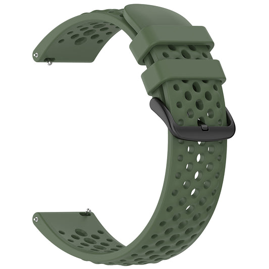 Каишка Techsuit W083 за Amazfit Watch / Samsung Watch Series, 22mm, Зелена