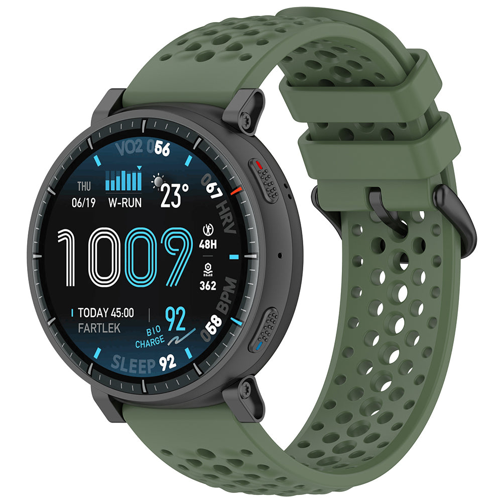Каишка Techsuit W083 за Amazfit Watch / Samsung Watch Series, 22mm, Зелена