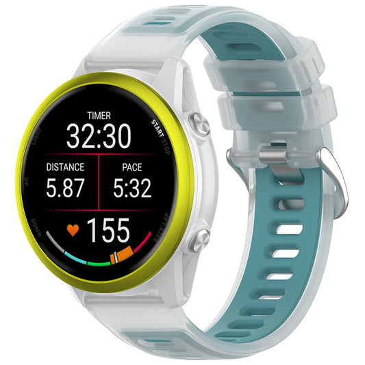 Каишка Techsuit W084 за Samsung Galaxy Watch / Huawei Watch Series, 20 мм, тюркоаз