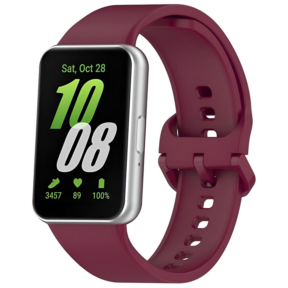 Каишка Techsuit W086 за Samsung Galaxy Fit3 R39M, Бордо