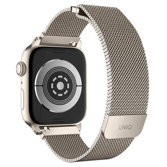 Каишка UNIQ Dante за Apple Watch 42mm / 41mm / 40mm / 38 Series, Златист