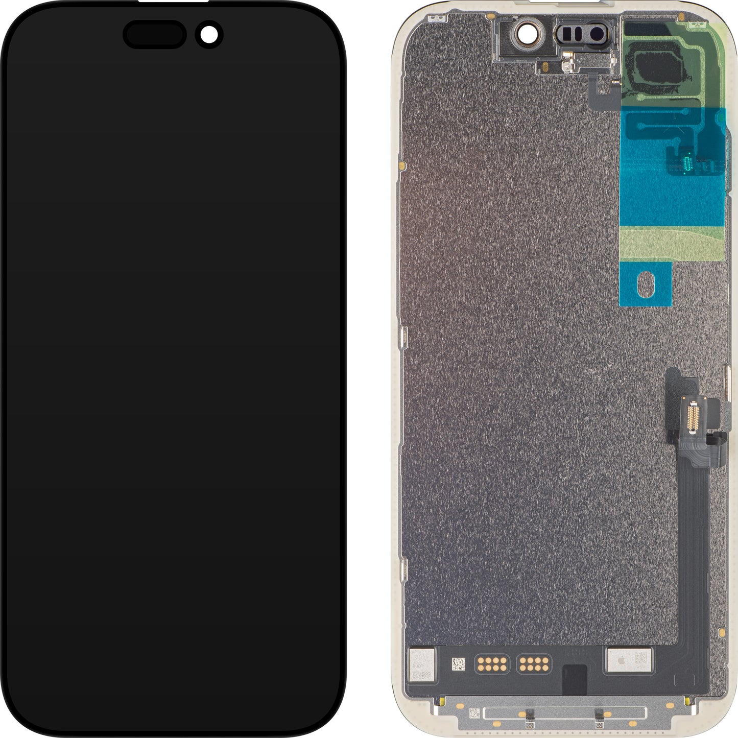 Дисплей с тъчскрийн Apple iPhone 17, с рамка, черен, Service Pack 661-56065