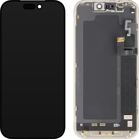 Дисплей с тъчскрийн Apple iPhone 17 Pro, с рамка, черен, Service Pack 661-56125