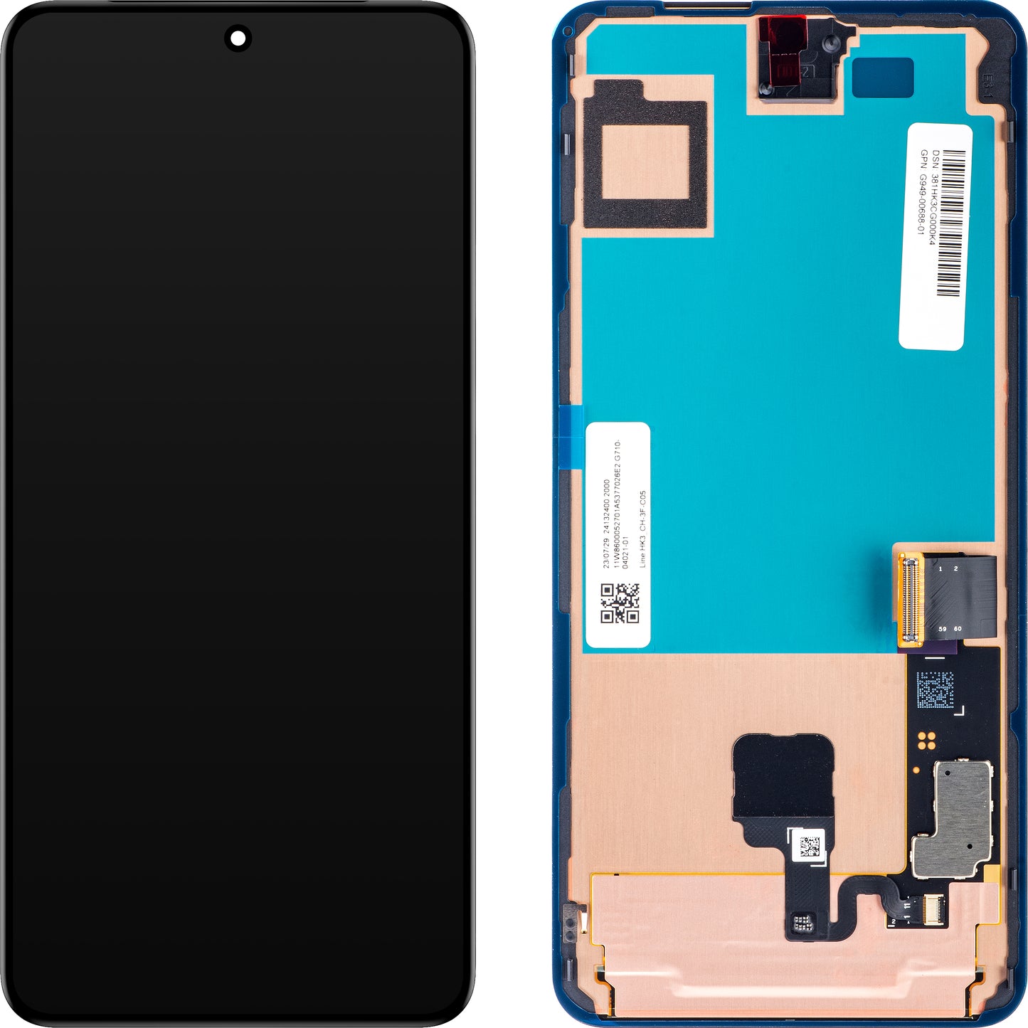 Дисплей с тъчскрийн Google Pixel 8 Pro, Swap
